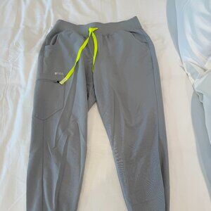 Grey Figs Scrub Joggers
